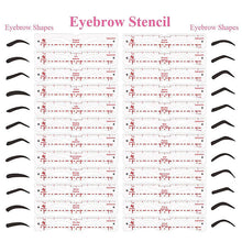 Load image into Gallery viewer, Silicone Eyebrow Stencil Kit