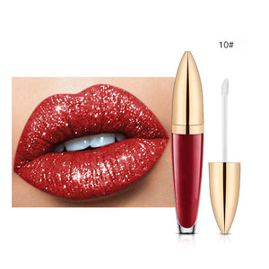 Diamond Lip Gloss Matte To Glitter Liquid Lipstick Waterproof