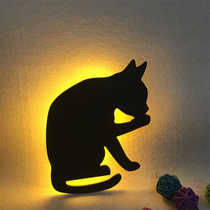 Animal Cat Night Lamp