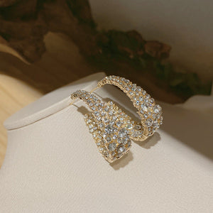 Fashionable Rhinestone Earrings