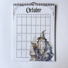 Load image into Gallery viewer, 2025 Vintage Gothic Castle Theme Wall Calendar