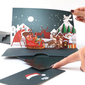 3D Christmas Pop Up Cards