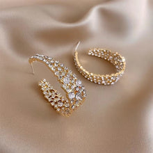 Load image into Gallery viewer, Fashionable Rhinestone Earrings