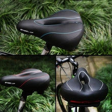 Load image into Gallery viewer, Bicycle Saddle with Taillight