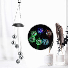 Load image into Gallery viewer, Solar Wind Chime Outdoor Light