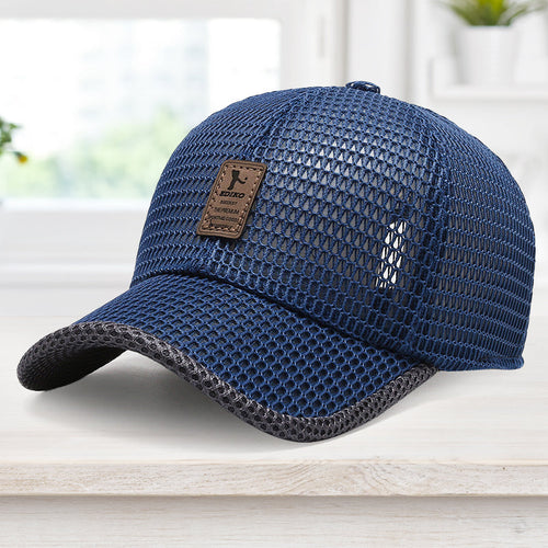 Mesh Peaked Cap