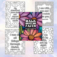 Load image into Gallery viewer, Walk By Faith Coloring Book