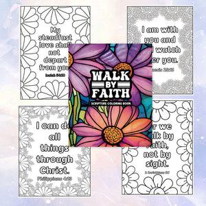 Walk By Faith Coloring Book