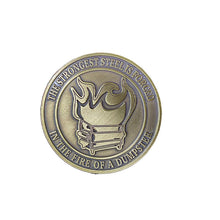 Load image into Gallery viewer, Dumpster Fire Challenge Coin