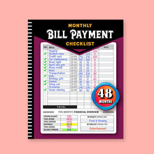 Load image into Gallery viewer, Bill Payment Management Book