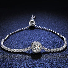 Load image into Gallery viewer, 925 Silver Moissanite Bracelet