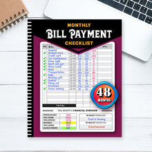 Load image into Gallery viewer, Bill Payment Management Book