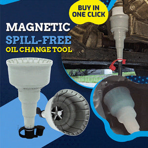 Magnetic Spill-Free Oil Change Tool