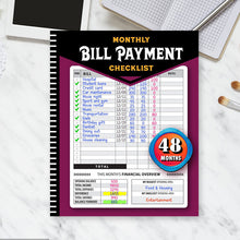 Load image into Gallery viewer, Bill Payment Management Book