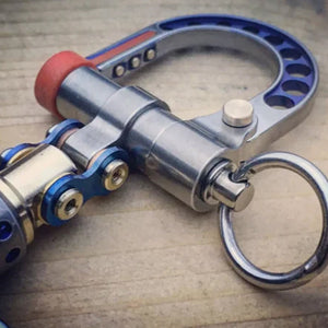 Cyberpunk Metal Keychain