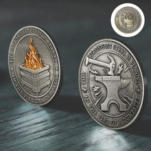 Load image into Gallery viewer, Dumpster Fire Challenge Coin