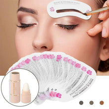 Load image into Gallery viewer, Different Styles Eyebrows Stencil Kit