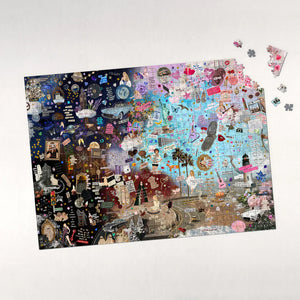 ERAS Themed Easter Egg & Lyrics Jigsaw Puzzle 500PC