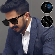 Load image into Gallery viewer, Wireless Headphone Anti-blue Light Glasses