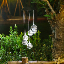 Load image into Gallery viewer, Solar Wind Chime Outdoor Light