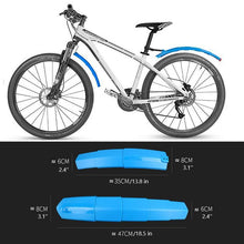 Load image into Gallery viewer, Bicycle Retractable Mudguard with Taillights