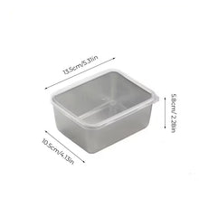 Load image into Gallery viewer, Stainless Steel Square Plate (With Lid)