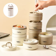 Load image into Gallery viewer, Portable Insulated Food Lunch Container Set