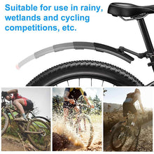 Load image into Gallery viewer, Bicycle Retractable Mudguard with Taillights