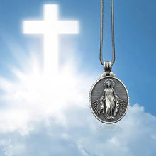 Load image into Gallery viewer, Miraculous Medal Virgin Mary Necklace