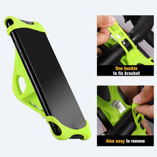 Load image into Gallery viewer, Universal Silicone Phone Mount for Bike Handlebars