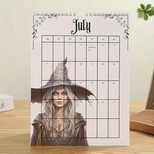 Load image into Gallery viewer, 2025 Vintage Gothic Castle Theme Wall Calendar