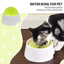 Load image into Gallery viewer, Floating Pet Bowl Splash Proof Drinking Bowl