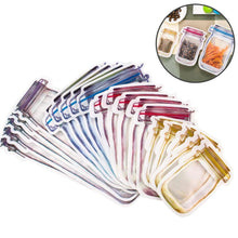 Load image into Gallery viewer, Jar Zipper Bags, set of 5