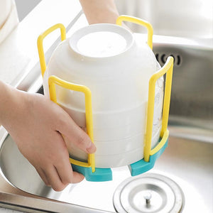 Bowl Plate Holder Drain Rack