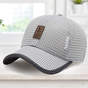 Mesh Peaked Cap