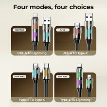 Load image into Gallery viewer, 240W 4-in-1 USB C Cable