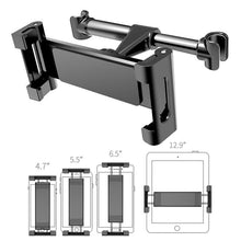 Load image into Gallery viewer, Aluminum alloy telescopic bracket for car rear seat