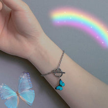 Load image into Gallery viewer, Butterfly Pendant Necklace Bracelet Anklet