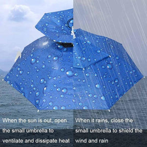 Double Layer Folding UV Wind Protection Umbrella