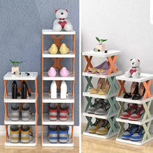 Load image into Gallery viewer, Multi-Layer Shoe Rack Storage Organizer