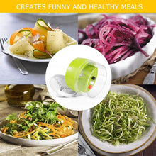 Load image into Gallery viewer, Handheld Spiralizer Vegetable Slicer