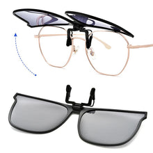 Load image into Gallery viewer, New Polarized Clip-on Flip Up Sunglasses