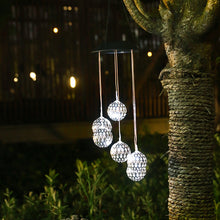 Load image into Gallery viewer, Solar Wind Chime Outdoor Light