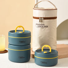 Load image into Gallery viewer, Portable Insulated Food Lunch Container Set