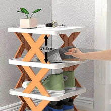 Load image into Gallery viewer, Multi-Layer Shoe Rack Storage Organizer