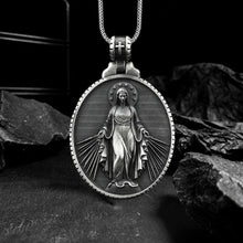 Load image into Gallery viewer, Miraculous Medal Virgin Mary Necklace