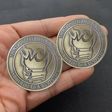 Load image into Gallery viewer, Dumpster Fire Challenge Coin