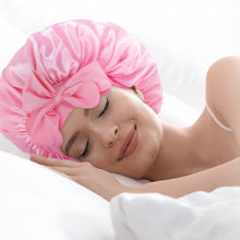 Load image into Gallery viewer, Silk Night Sleeping Cap Bonnet