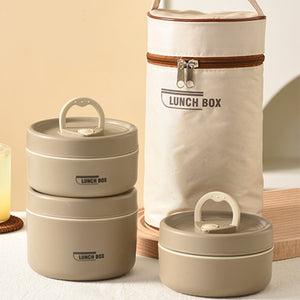 Portable Insulated Food Lunch Container Set