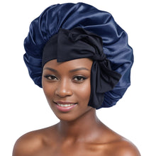 Load image into Gallery viewer, Silk Night Sleeping Cap Bonnet